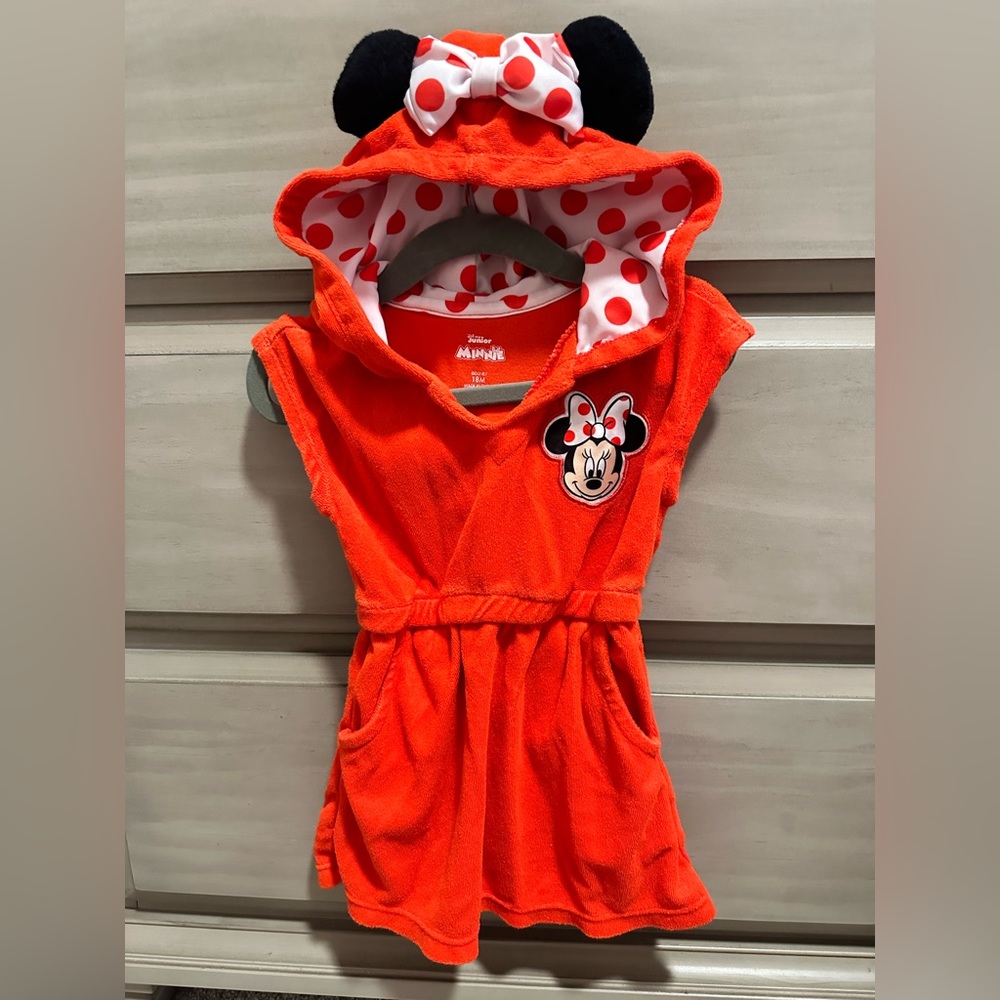 Disney Baby girls swim coverup, Size 18 months